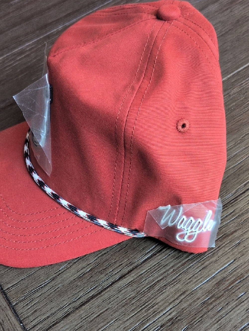 Waggle Men's Rope-Trim Golf Cap - Picture 2 of 5
